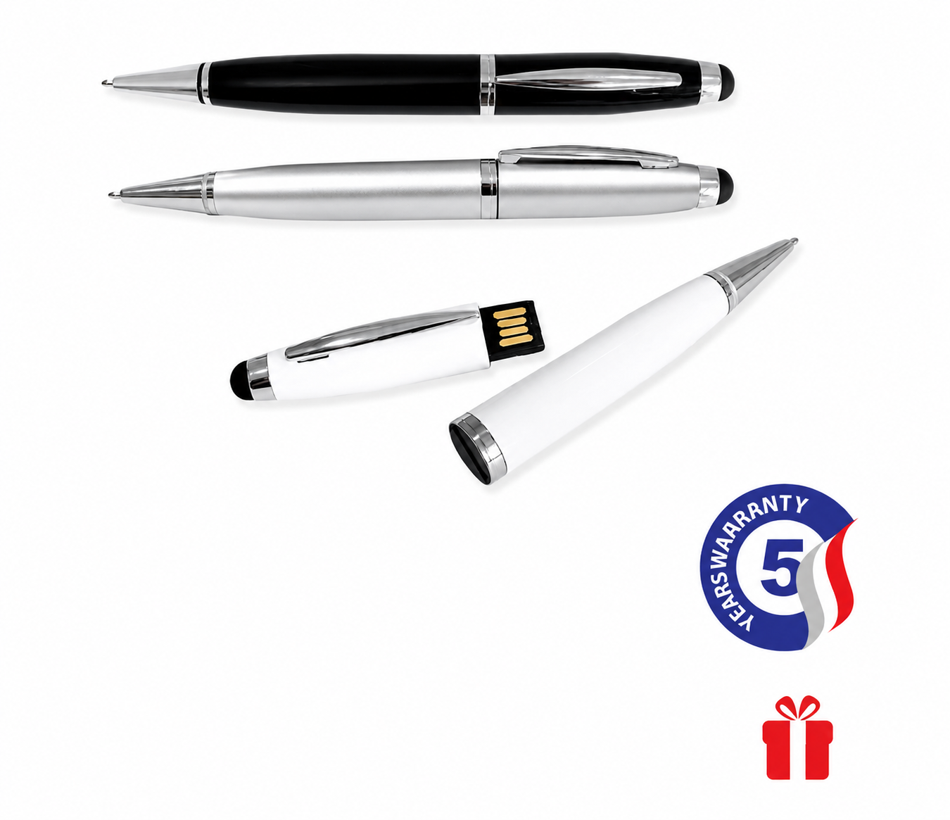 PEN SHAPE USB WITH STYLUS FUNCTION